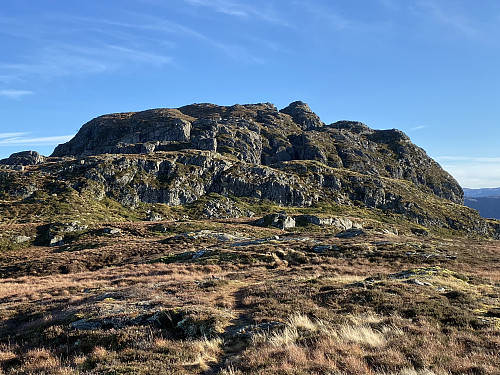 Toppkruna på Tofjellet nærmar seg