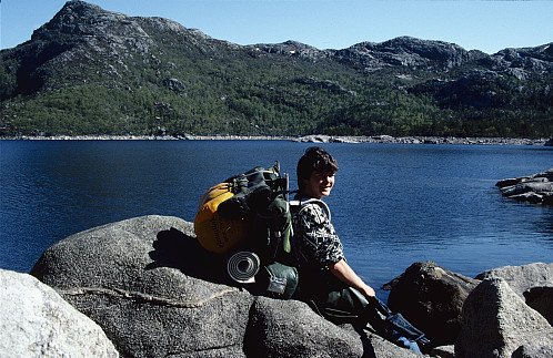 "Der fikk du ett av mine saligste glis!"