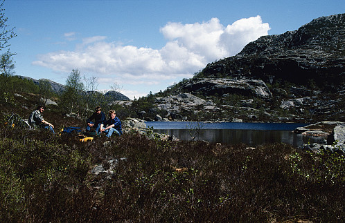 Pause ved Rovadalstjødna