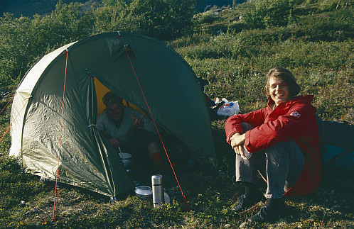 Kveldsidyll ovanom Gjendesheim
