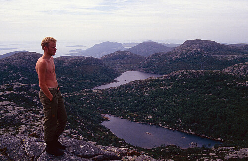 Varm sommardag på Tårnfjellet