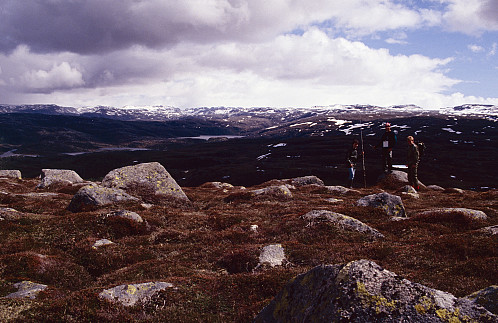 Vidt utsyn frå Turtaheia