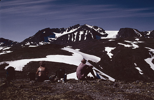 Pause med celeber utsikt