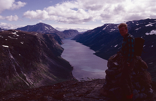 Fornøgd på Gjendetunga!