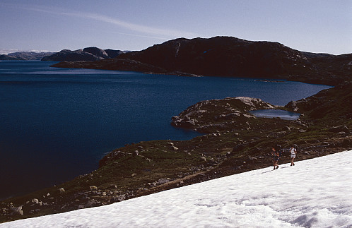 Langs det veldige Svartavass-magasinet