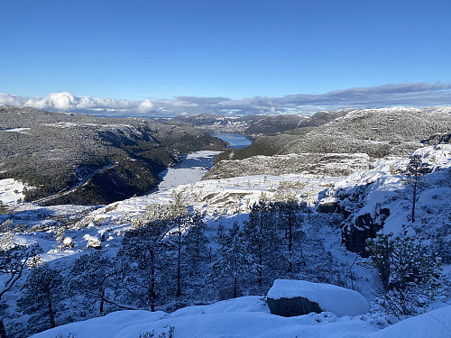 Utsikt mot Botnevatnet og Botsfjorden