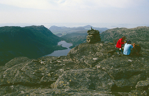 Kvalitetstid på Ternefjellet, første gang for oss tre!