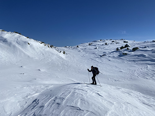 Vinterlig oppunder toppen