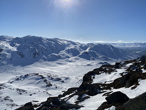Mot øvre Berdalen med Jokulane