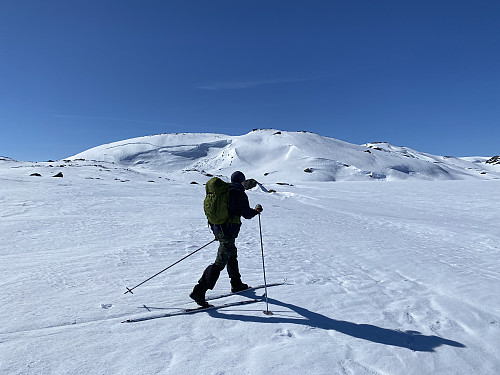 I fint driv mot Skardseggi