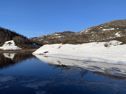 En gjenstridig morene som må passeres