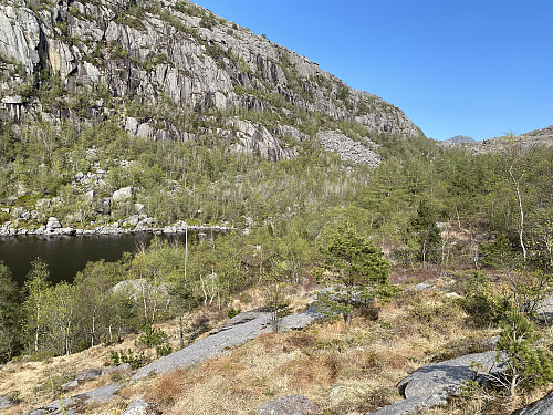 Frå same staden mot sjølve Regnarbotn