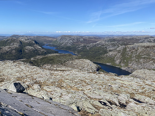 Mot Longavatnet og Kvednavatnet