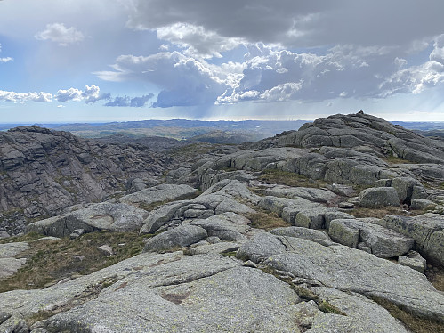 Toppvarden sett fra samme sted