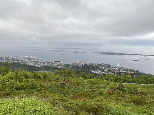 Et for anledningen grått Molde-panorama