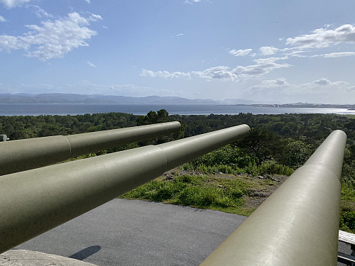 Fortet hadde full kontroll over innløpet til Trondheimsfjorden med hele 28,3 cm kaliber og 40+ km rekkevidde