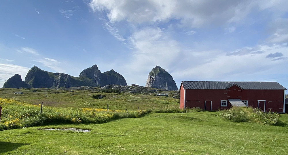 Det er lett å finne fine fotomotiver på Træna en finværsdag!