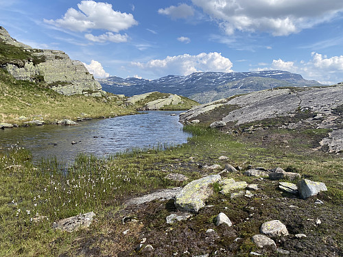 Idyll med Mælen som kulisse