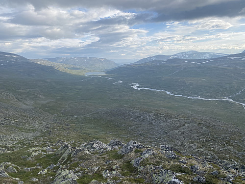 Et siste overblikk over vakre Leirsjøtelet med Lesjøen