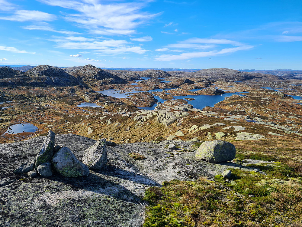 Flott utsikt fra Venehei