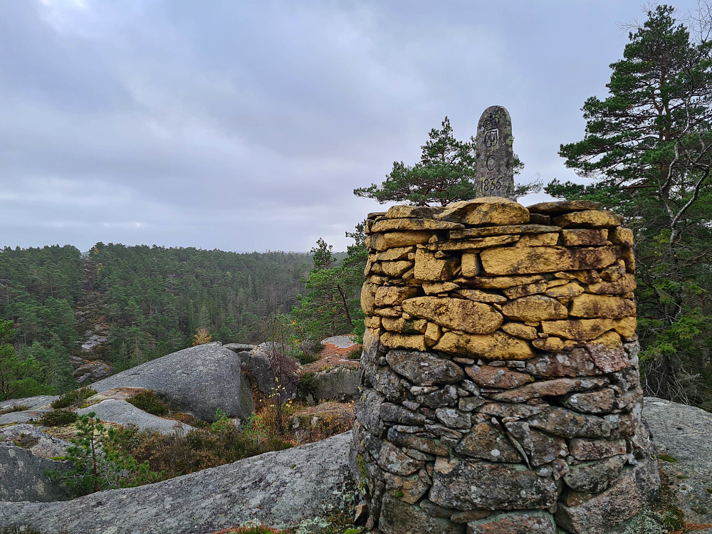 Grenserøys C og riksgrensen mot Sverige