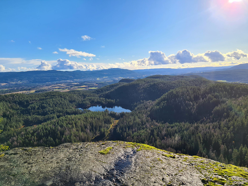 Utsikt østover fra Hoggvarden