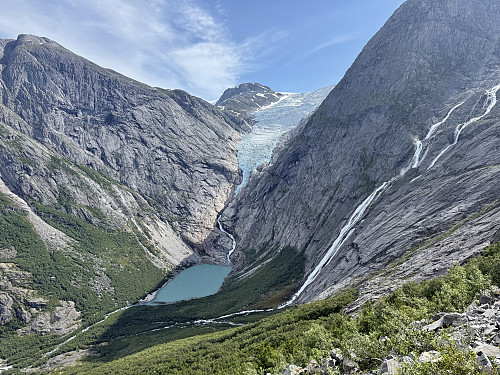Birkdalsbreen, away from the tourists.