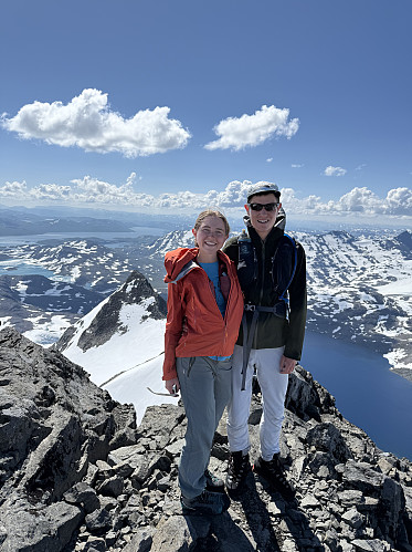On the summit!