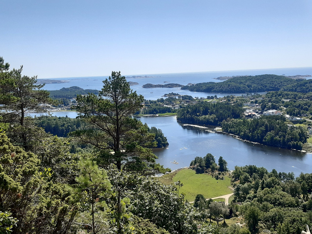 Utsikt fra Hisåsen