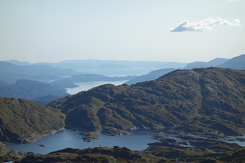 Utsikt mot Samnangerfjorden