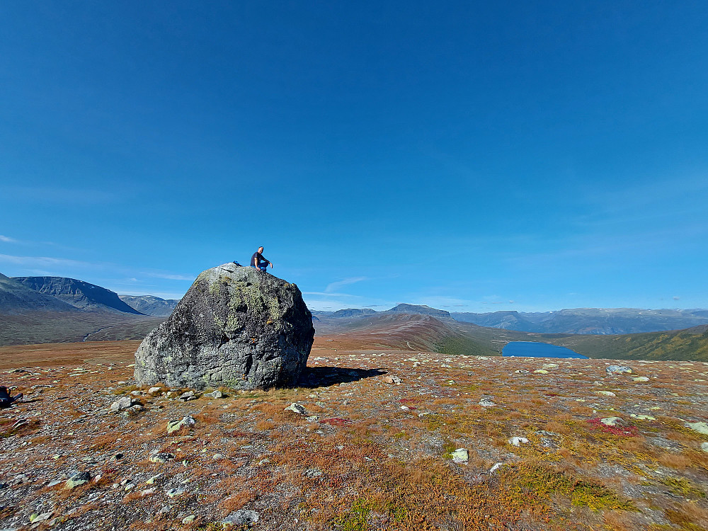 Kay Arne på Hallingsteinen