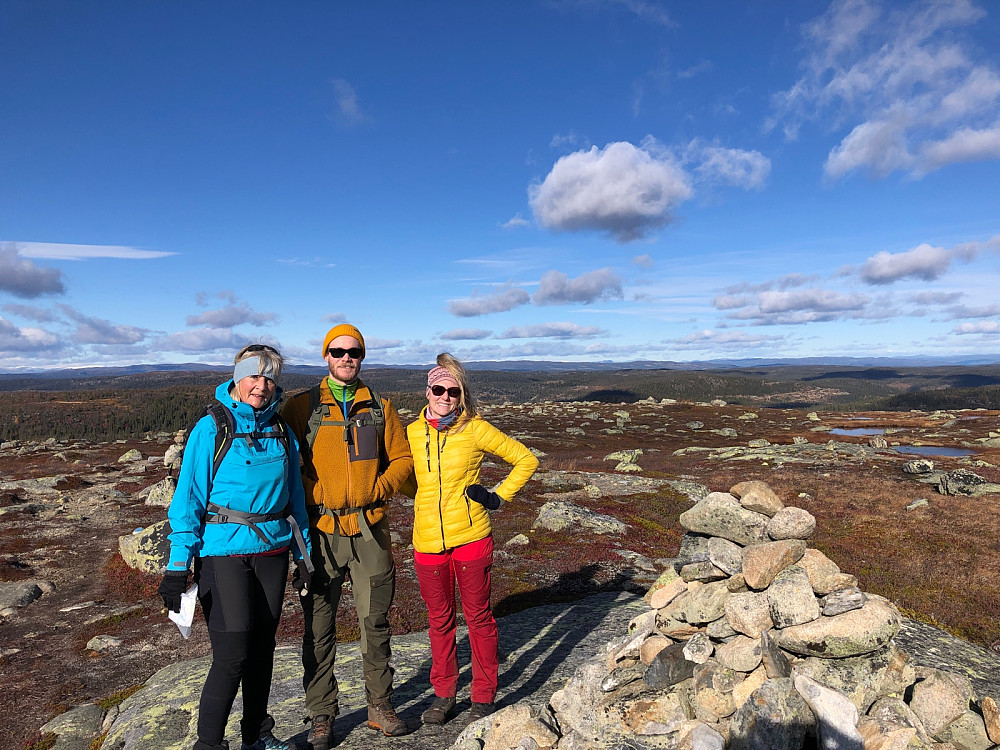 På toppen av Svartvikfjellet