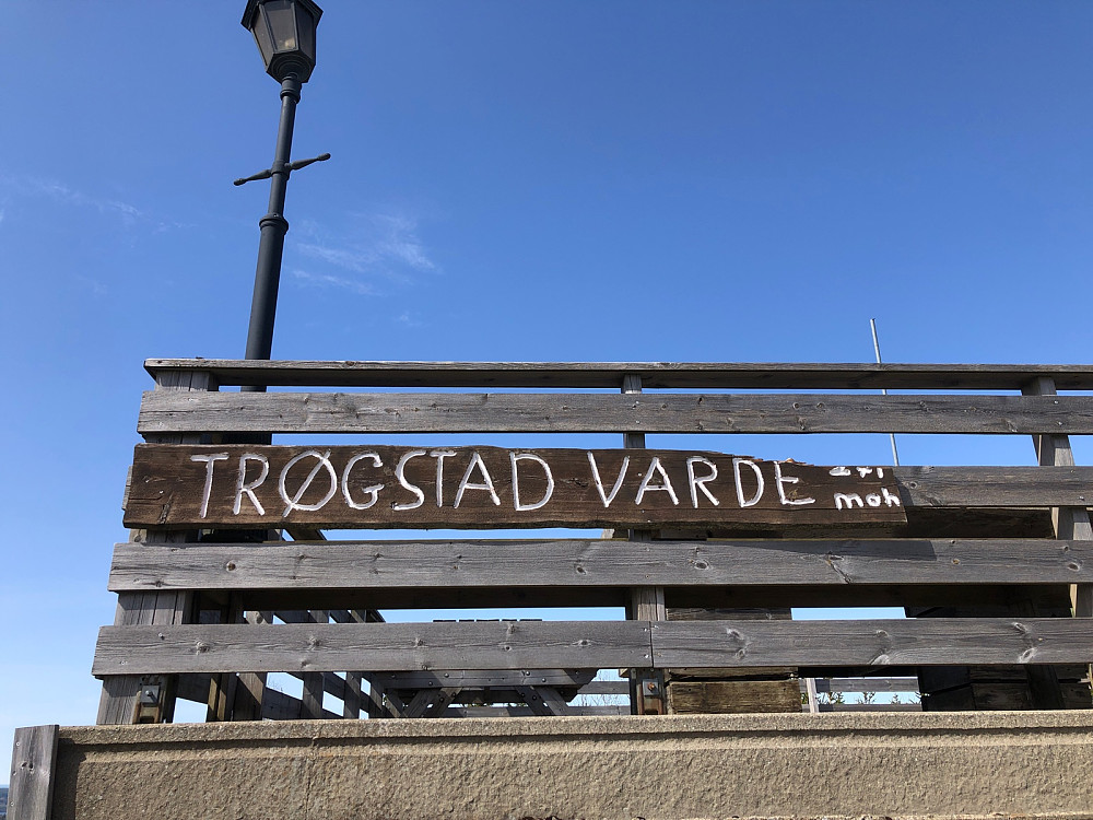 Utsiktsplattingen på Trøgstad Varde