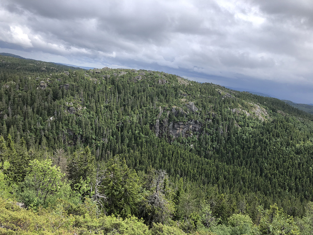 Skåråfjell sett fra Vardefjell