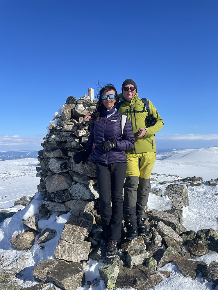Line og meg på Gilafjellet 1582