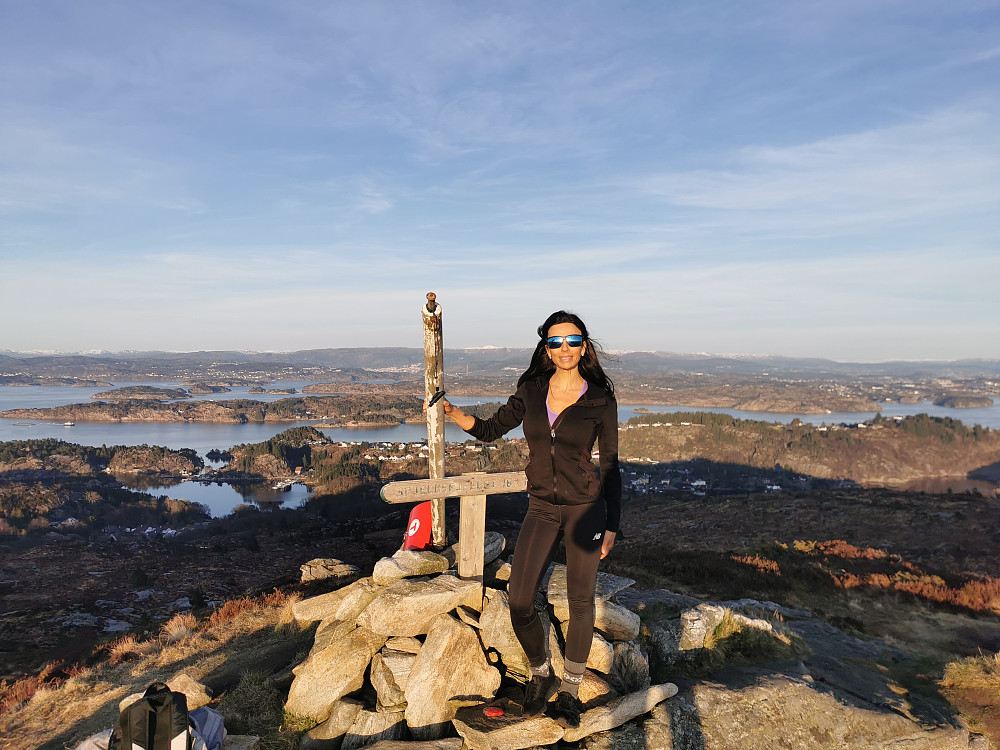 Lines første tur til Spjeldsfjellet