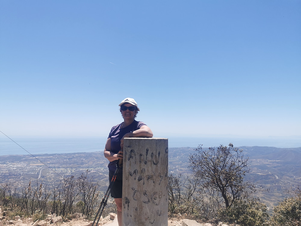 Bente på Pico Mijas