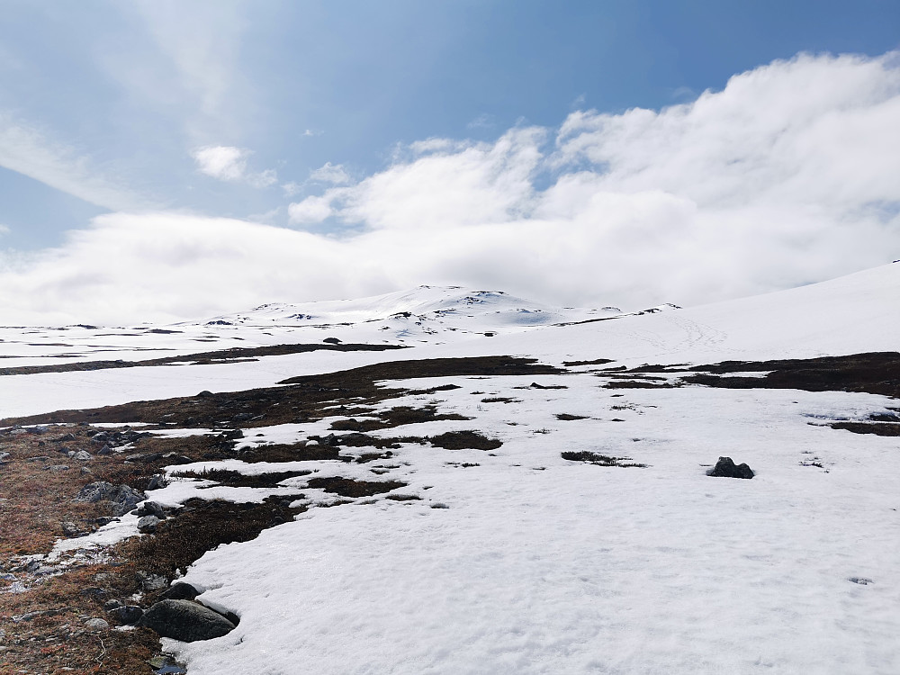 Over ca 1200 meter ble Skaihøe synlig
