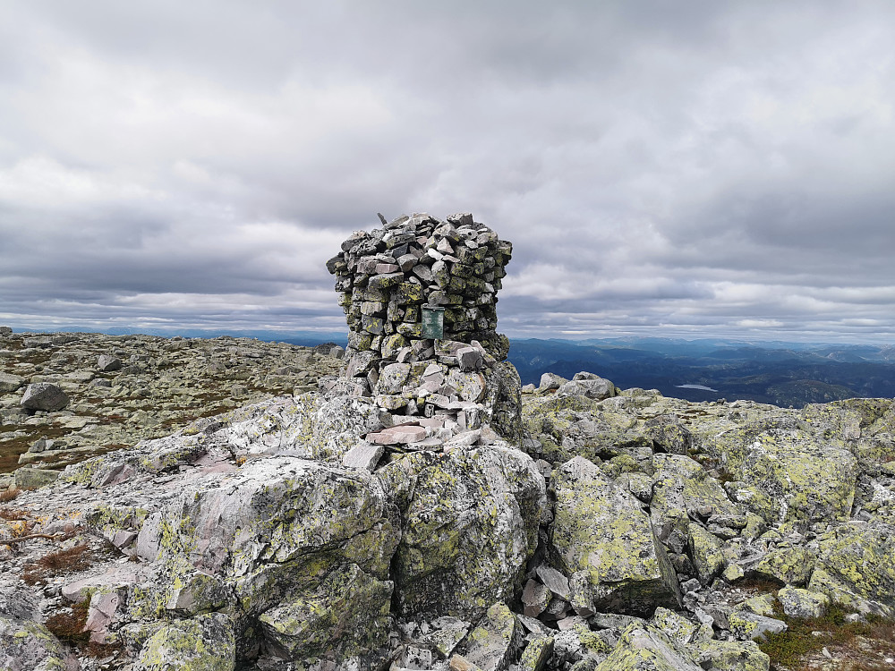 Mælefjell 1413m, pf-konge i Telemark