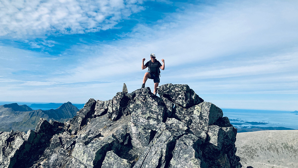 Høyest på Grytøya(Foto Knut) 