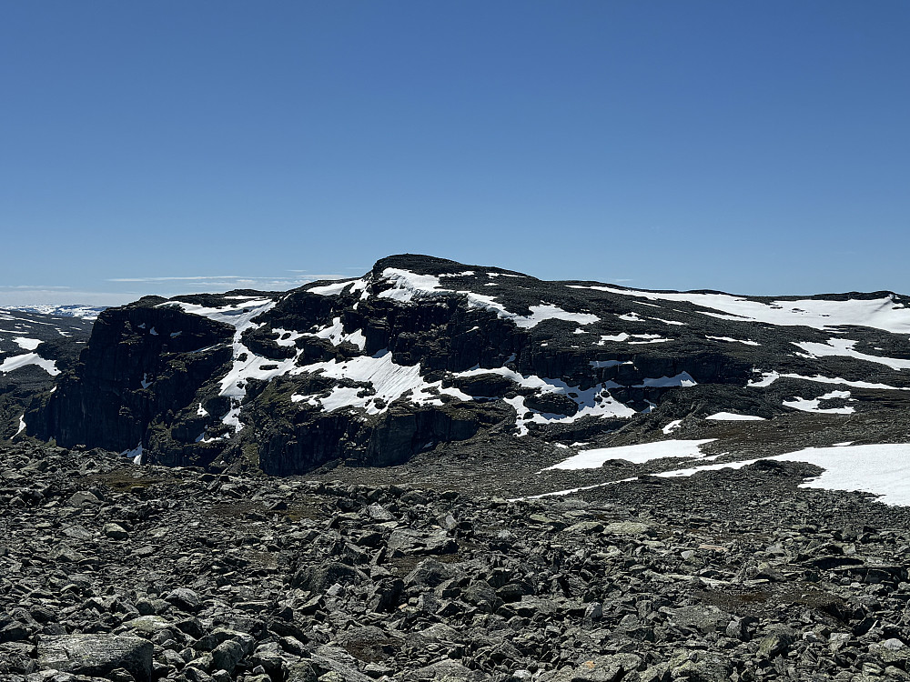 Ørnenøse sett fra sørvestflanke Øyre