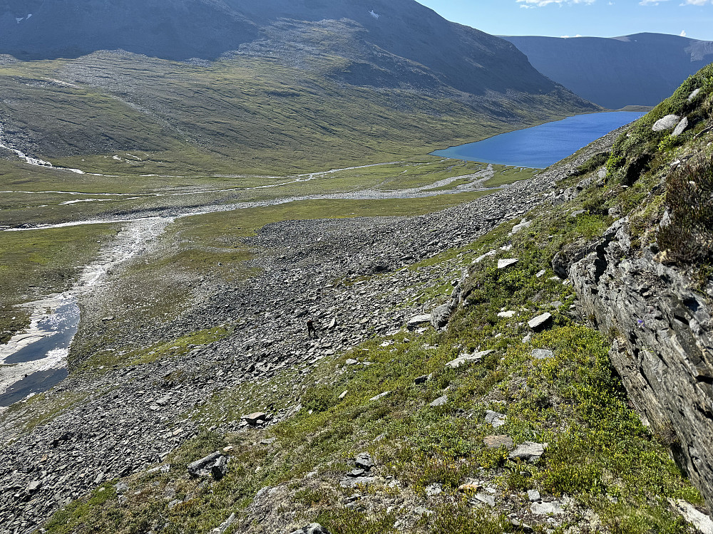Småeksponert hylleparti nettopp passert