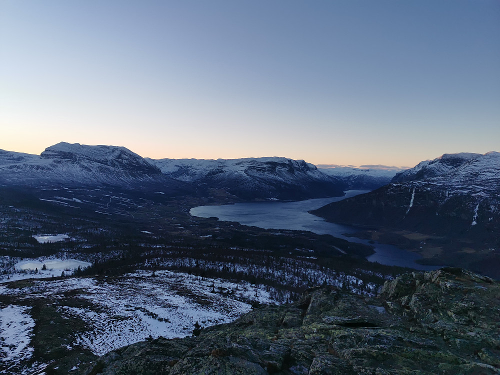 "Classic view" fra utsiktspunkt Hugakollen! 