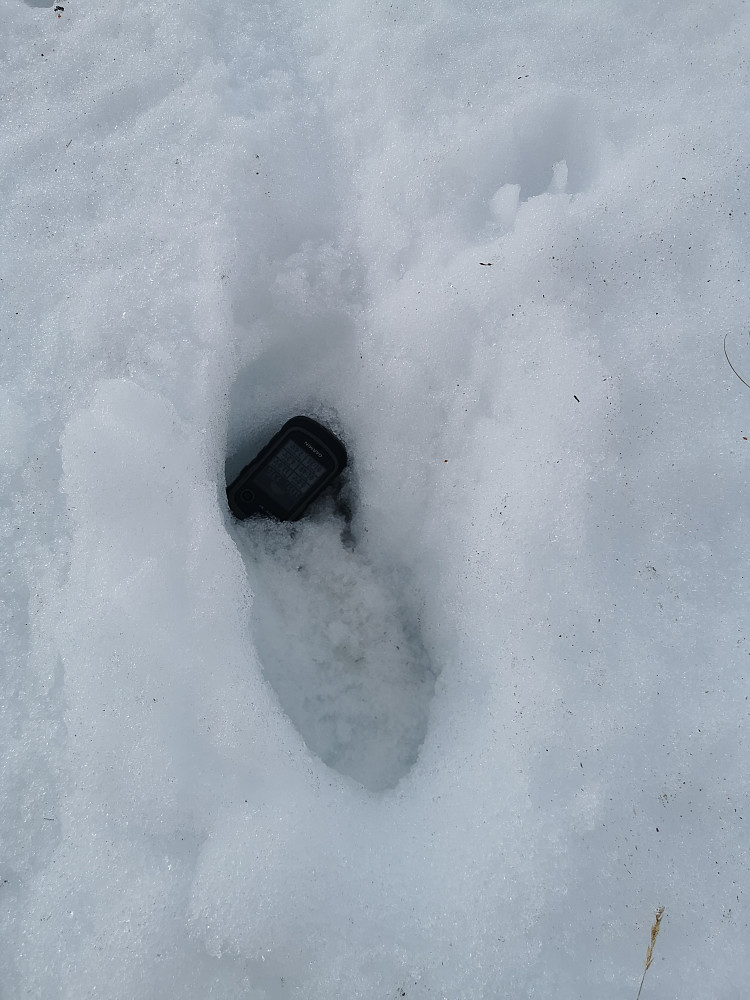 Takk og lov; gjenfunnet GPS! 