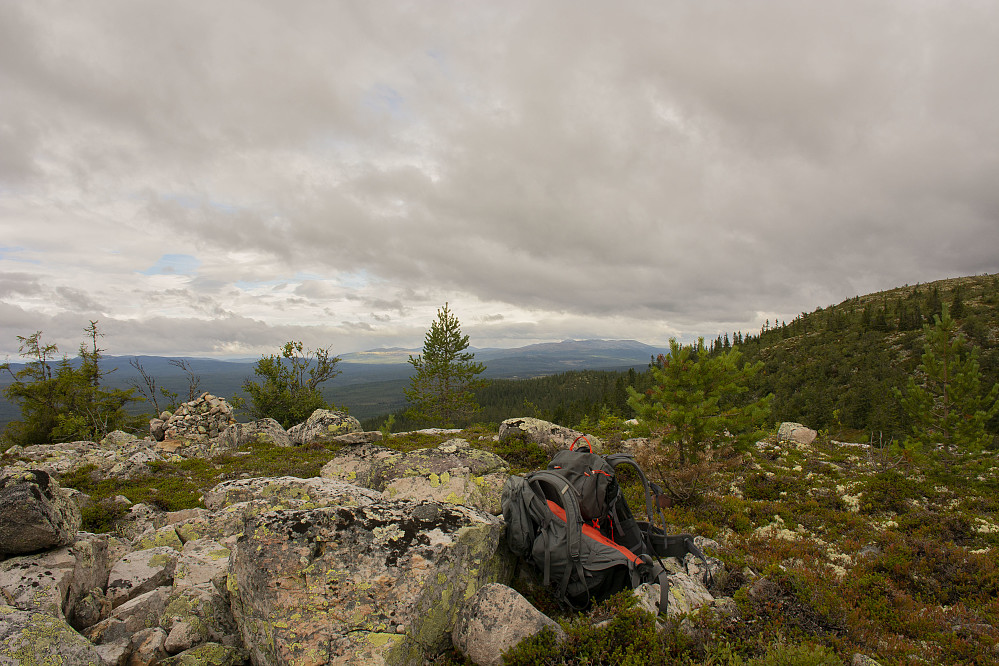 Tur til Blikufjellet i dag.
Dagens første topp Måsåknappen (882moh)