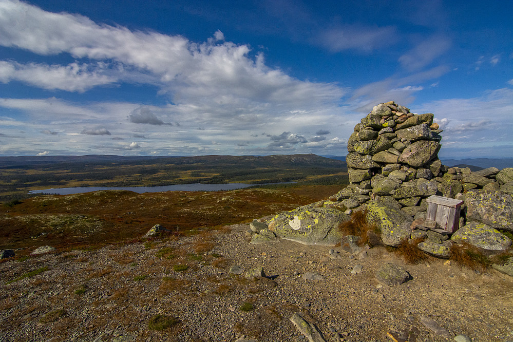 Hovdsjøfjellet (957 moh).