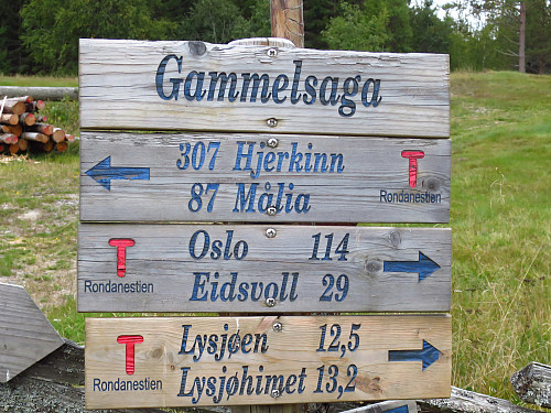 Info ved Gammelsætra