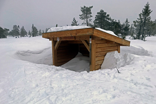 Gapahuken ved Hemberget