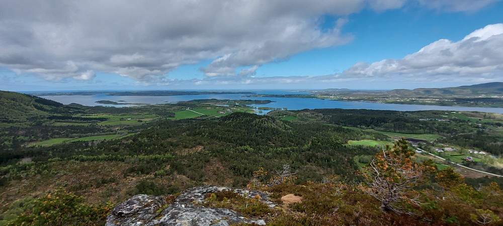 Utsikt vestover fra Store Rambjøra