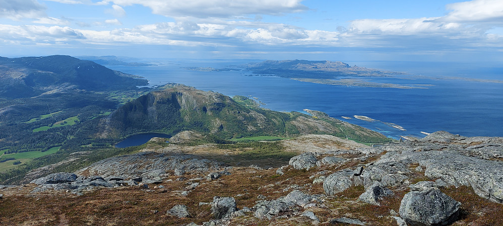 Utsikt mot Leka